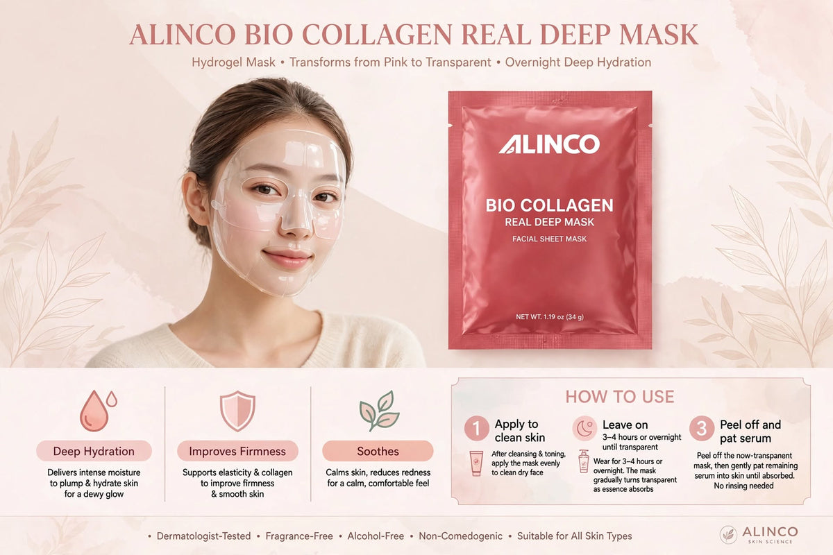 ALINCO BIO COLLAGEN- REAL DEEP MASK